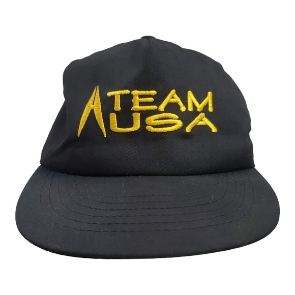 The Callard Company Accessories Vintage Team Usa Snapback Hat Black